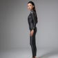 Smooth-Skin Zipper Jacket