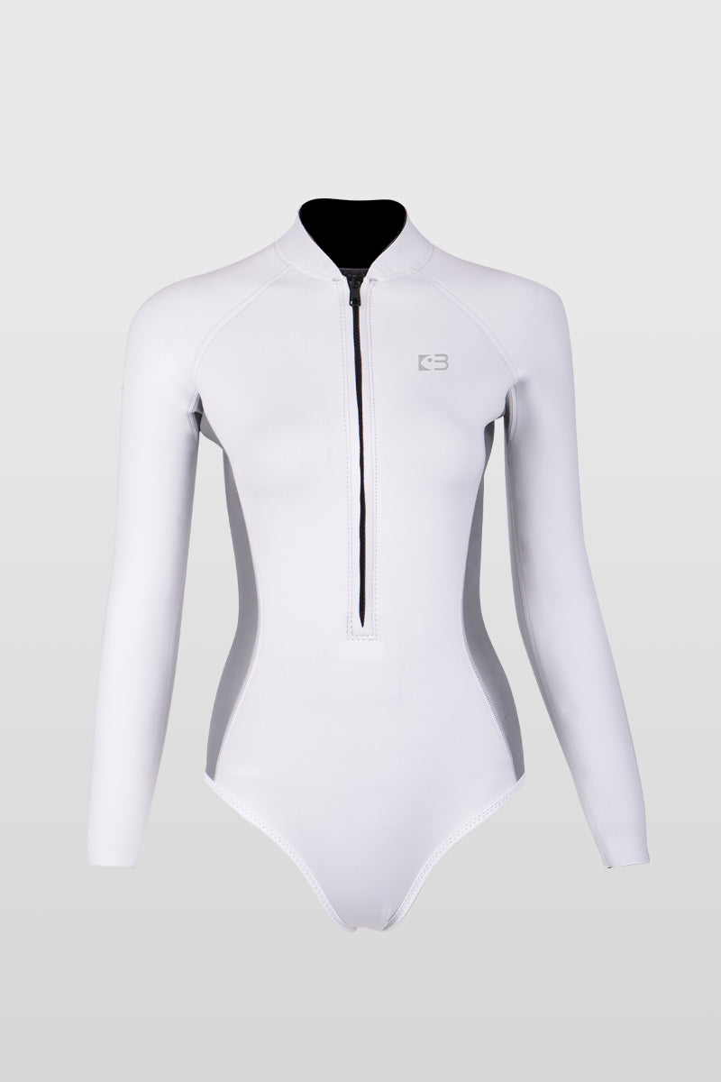 Nylon & Smooth-Skin Bodysuit
