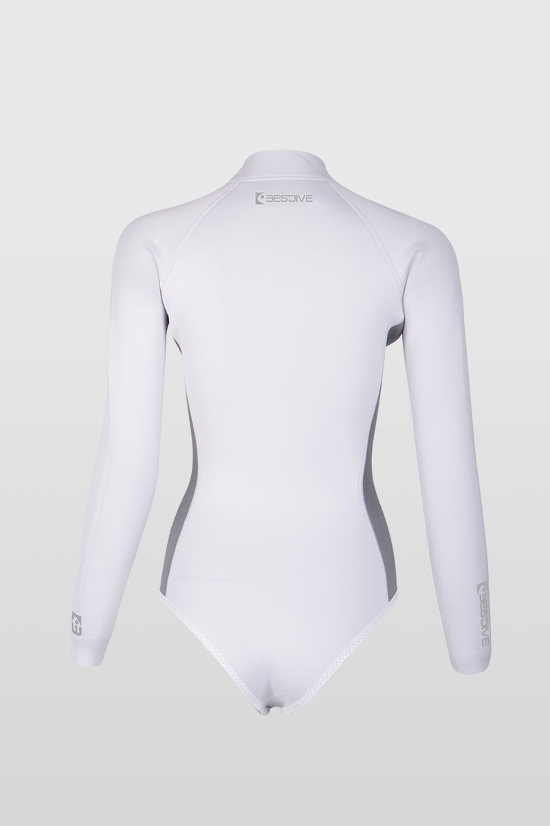 Nylon & Smooth-Skin Bodysuit