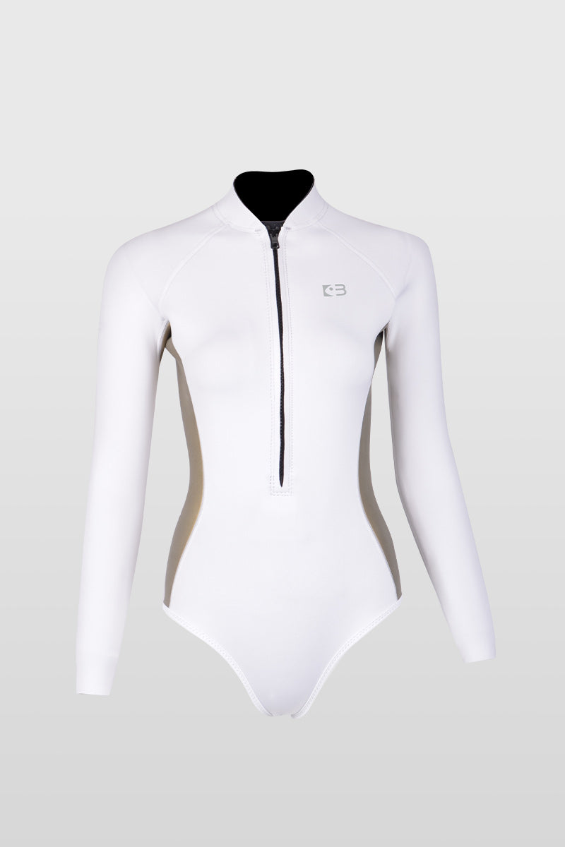 Nylon & Smooth-Skin Bodysuit