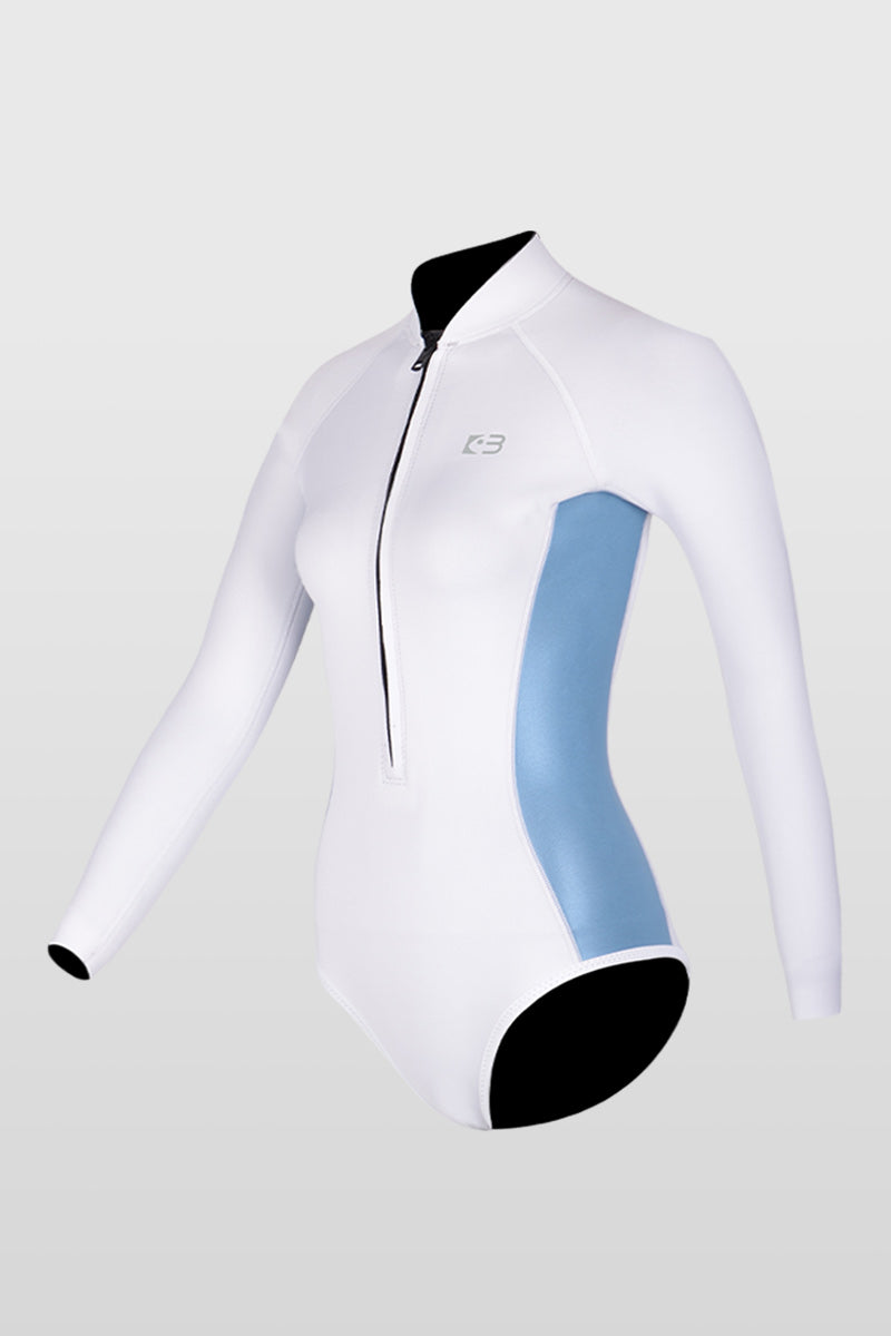 Nylon & Smooth-Skin Bodysuit
