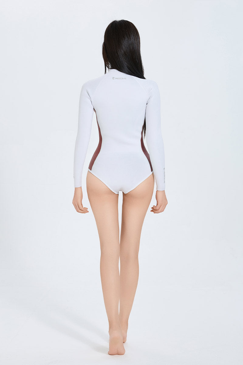 Nylon & Smooth-Skin Bodysuit